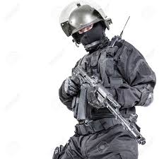 Russian special operations forces in syria. Russian Special Forces Operator In Black Uniform And Bulletproof Helmet Stock Photo Picture And Royalty Free Image Image 39061192