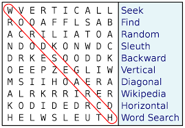 If you start a news game then every time you will get a random list of new words to search. Word Search Wikipedia