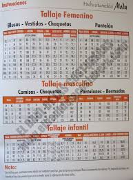 Tablas De Tallas Y Medidas Tabla De Medidas Patrones De Costura Reglas De Costura