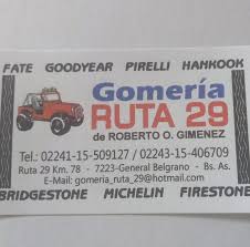 Gomería Ruta 29