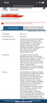 068.customers may also contact the national highway traffic safety administration's vehicle. Tucson Recall Make Sure Y All Check Your Vins My Vehicle Is Recalled 2016 2021 Tucsons Hyundai