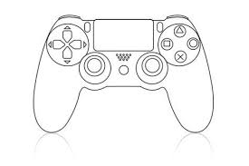 Resultado De Imagem Para Videogame Controller Clipart Ps4 Manette De Jeu Manette Coloriage Garcon