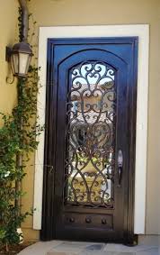 Custom garden gate photo by: 80 Alluring Front Door Designs To Refine Your Home
