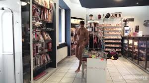 Public bare bang in sexshop. Maskurbate Jacked Up Angelo Godshack Jerks Off In Sex Shop At Gay0day