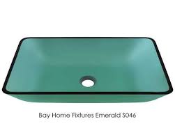 glass sink s046 e bay home fixtures