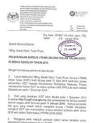 Maybe you would like to learn more about one of these? Unit Ict Sk Pekan Telipok Kursus I Think Dalam Talian 2016