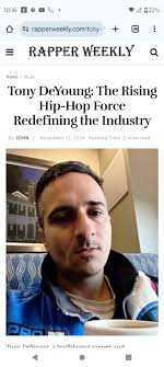 Tony DeYoung: The Rap Powerhouse Conquering National Television_ As the  countdown begins to Tony DeYoung's upcoming national television appearance 