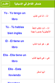 تطبيق تعلم اللغة الاسبانية بلس للاندرويد