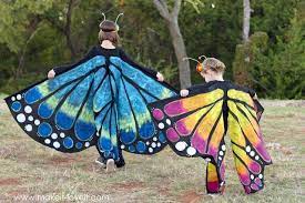 Make A Large Wing Butterfly Costume Butterfly Costume Diy Butterfly Costume Butterfly Wings Costume