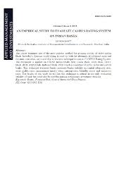 Another approach to examining the value of private supervisory information is to examine its impact on that is, such announcements are associated with large negative stock returns for the affected banks. Pdf An Empirical Study To Evaluate Camels Rating System On Indian Banks Dr Suyash Bhatt Academia Edu