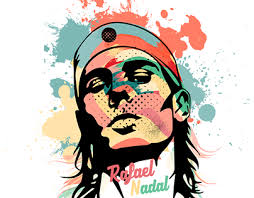 The resolution of this file is 600x436px and its file size is: Rafael Nadal Projects Photos Videos Logos Illustrations And Branding On Behance