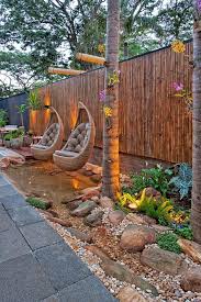 Hamaca Silla Jardin Y Hamaca De Jardin 60 Ideas Sobre Como Crear El Oasi In 2020 Modern Backyard Landscaping Front Yard Landscaping Design Small Backyard Landscaping