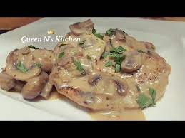 فيليه الدجاج مع صلصة الفطر chicken with cream mushroom sauce youtube cuisine recipes cooking recipes recipes