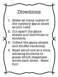 Party invitations (also email versions). Free Back To School After Winter Christmas Break Mystery Game By Doctor J