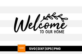 Download Doormat Welcome To Our Home Graphic By Maumo Designs Creative Fabrica PSD Mockup Templates