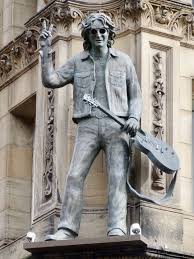 John Johnlennon Lennon Thebeatles Beatles Beatle Public Sculpture The Beatles Famous Places
