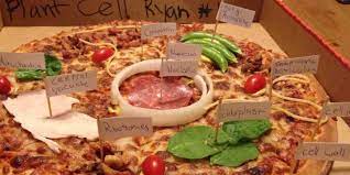 It didn't taste bad either. Cliff Pickover On Twitter Plant Cell Pizza Model By Ryan Http T Co Jmq5mn9qoq