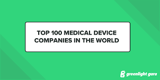 Medical Device Companies Top 100 In 2018 Free Chart