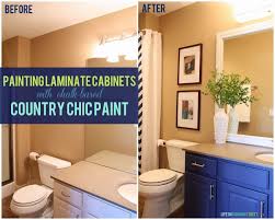 Bathroom Vanity Makeover Using Country Chic Paint Life On Virginia Street Bathroom Vanity Makeover Bathroom Makeover Guest Bathroom