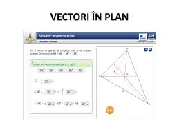 Folosirea centrului maselor permite adesea simplificarea ecuației de mișcare. Ppt Vectori In Plan Powerpoint Presentation Free Download Id 3854043