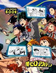 Download and print these my hero academia coloring pages for free. My Hero Academia Coloring Book Joanna Brown 9781796754254