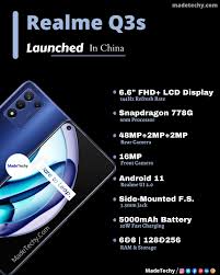 Realme Q3s Launched in China