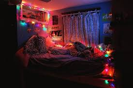 I Have That Bed Set Totally Just Got An Idea For My Room Christmas Lights In Bedroom Aesthetic Bedroom Bedroom Images
