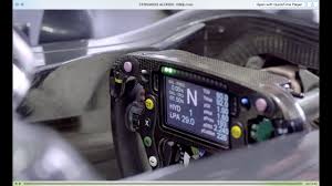 Here's how all of those controls work. How An F1 Steering Wheel Works With Fernando Alonso Youtube