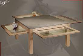 table basse avec rallonge batel decofinder table basse table salle a manger table a rallonge