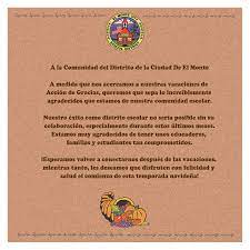 Type your text & get english to spanish translation instantly. El Monte City School District