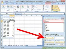 How To Add Filter To Pivot Table 7 Steps With Pictures