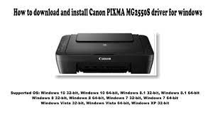 Download drivers, software, firmware and manuals for your canon product and get access to online technical support resources and troubleshooting. How To Download And Install Canon Pixma Mg2550s Driver Windows 10 8 1 8 7 Vista Xp Youtube