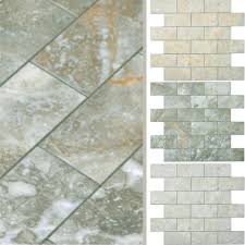 Vinyl Mosaikfliesen Freeport Steinoptik Selbstklebend