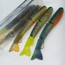 7 5in Epic Swimmer Open Pour Mold Lure Making Bait Molds Swimmer