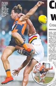 He was recruited by the greater western sydney giants with the 11th overall selection in the 2011 national draft. Crows Win With Ease Pressreader