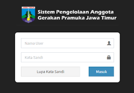 Bapak pandu pramuka sedunia : Tutorial Sipa Pramuka Jawa Timur 1 Reset Input Data