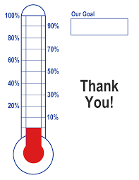 Fundraising thermometer templates for fundraising events. Thermometer Template Fundraising Goal Blank Amp Printable Fundraising Thermometer Templates Fundraising Thermometer Goal Charts