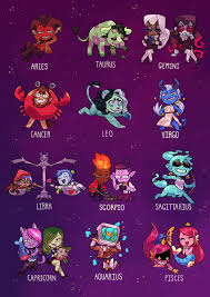 This zodiac is a cardinal air sign ruled by venus. Monster Camp Is Out Now On Twitter Mp Zodiac Did You Know That This Month 3 Of Our Chars Celebrate Their Birthday To Celebrate It Here You Have A Nice Composition