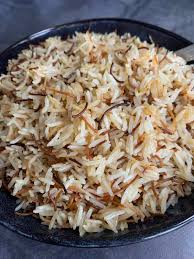 Rice pilaf is typically a blend of rice, spices and toasted pasta. Vermicelli Rice Lebanese Rice Riz Bi Sha Rieh Vegan Plant Based Folk