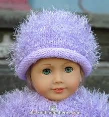 Fur Hat for 18-inch Doll