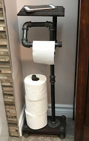 Industrialbathroom Industrial Bathroom Decor Toilet Paper Holder Industrial Diy Toilet Paper Holder
