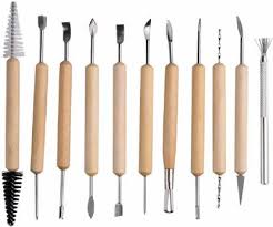 Purchase sculpting tools singularly or in sets from basic to advanced. Shuangyou 11 Piece Clay Tools Set Metal Tipped Clay Sculpting Tools With Wood Handles Ideal For Cleaning And Creating Decorative Effects On Clay Surfaces 11 Piece Clay Tools Set Metal Tipped Clay Sculpting