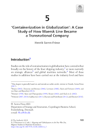 Ups worldwide express freight midday. Pdf Containerization In Globalization A Case Study Of How Maersk Line Became A Transnational Company