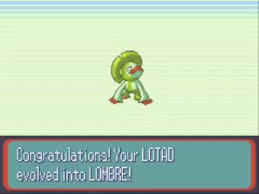 Pokemon Lotad Evolves In Pokemon Sapphire Youtube