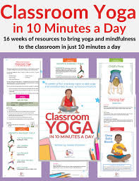 Three poses in three minutes, this one could get loud! How To Get Started With Yoga In The Classroom Printable Poster