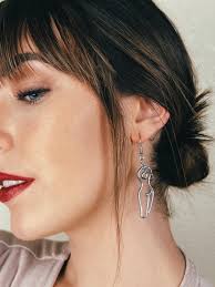 Female Body Earrings