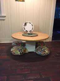 Handcrafted 36 Round Chabudai Dining Table With Pedestal Base By Nobletimber On Etsy Japanese Table Tea Table Picture Table