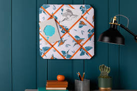 Check spelling or type a new query. Kingfisher Fabric Notice Board Illustrative Wildlife Gifts By Cherith Harrison