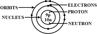Start studying label the atom. Draw A Labelled Diagram Of An Atom Including Its Nucleus Orbits Their Contents