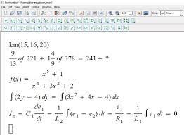7 Best Free Math Equation Editor Software For Windows
